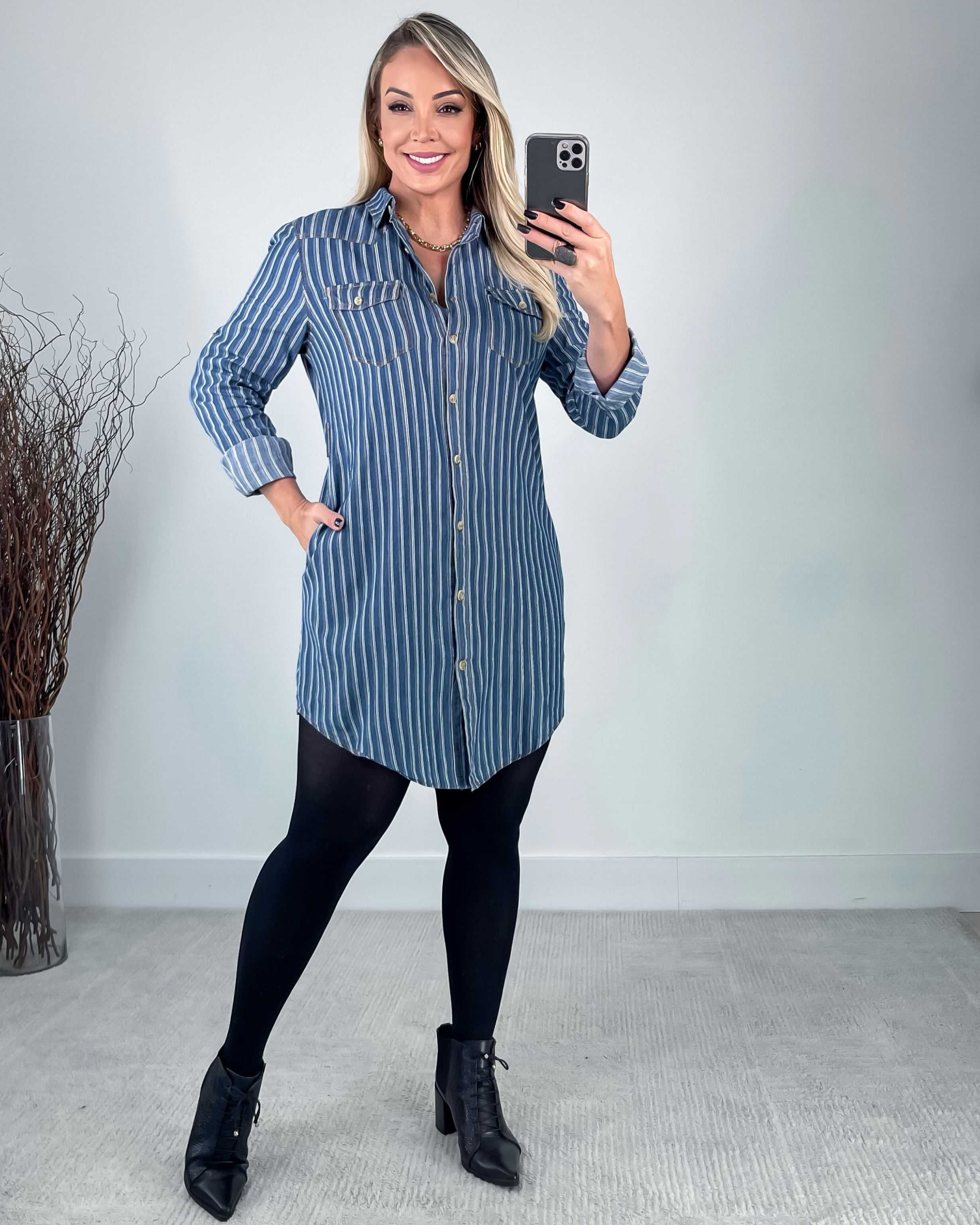 VESTIDO CHEMISE